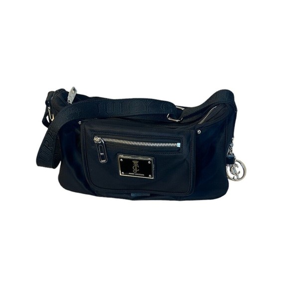 JUICY COUTURE BLACK ADJUSTABLE SINGLE STRAP  CROSSBODY OR SHOULDER BAG - Picture 2 of 12